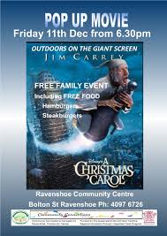Prime members enjoy free delivery and exclusive access to music, movies, tv shows, original audio series, and kindle books. Pop Up Outdoor Movie A Christmas Carol Trc Tablelands Regional Council