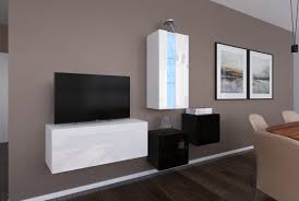 Finde hochwertige wohnwände auf moebel.de. Wohnwand Savona N293 Schwarz Weiss Hochglanz Schwarz Weiss Matt Mobel Fur Haus Und Buro Prime Home Deutschland By Homedirect Ltd