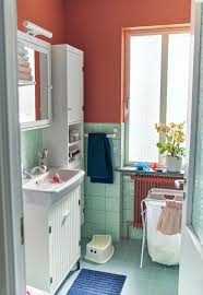 Maximize A Small Bathroom With Both High And Low Storage The Silveran High Cabinet With Two Doors Allows You Tiny Bathroom Ikea Bathroom Small Space Bathroom