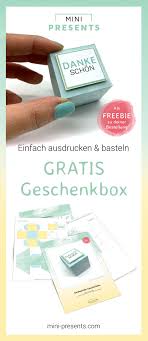 In nur fünf minuten ist das geschenk aus papier fertig. Diy Geschenkbox Selber Basteln Freebie Geschenkidee Geschenkbox Selber Basteln Geschenke Diy Geschenke Zum Selbermachen