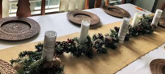 Diy Dollar Store Candles For Christmas Tablescape Centerpiece Small Gestures Matter