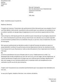 Exemple De Lettre De Motivation Gratuite Paperblog