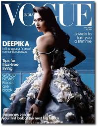 Deepika Padukone On The Cover Of Vogue India Vogue India Deepika Padukone Photography Magazine Cover