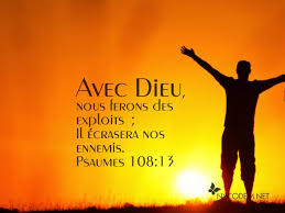 R A - " Avec DIEU , nous ferons des exploits ; Il écrasera ...