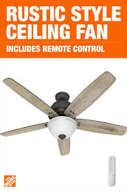 Hunter Reveille 60 In Led Indoor Noble Bronze Ceiling Fan With Light And Remote 54173 Ceiling Fan Ceiling Fan With Light Bronze Ceiling Fan