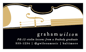 Text only to clear violation of empty anchor tagphoto shades. Violin Teacher Business Cards By Basic Invite