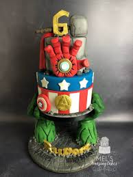 Everything on cake is edible. Marvel Cake Mel S Amazing Cakes