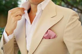 $7 (50% off) solid twill light pink pocket square $12. Dusty Rose Pink Satin Pocket Square Mumu Bridal Wedding Handkerchiefs Otaa