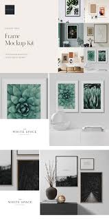 Frame Mockup Kit Pro In 2020 Frame Layout Frame Mockups Gallery Wall Layout