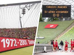 Dale reynolds's thursday night thunder program of nascar 2005: Fabled Munich Stadium Holds Soccer Match Coliseum