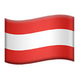 Emoji sequences have more than one code point in the code column. Flag Austria Emoji On Apple Ios 13 2