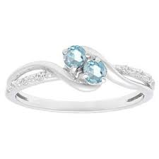 Choose from a number of styles and materials. Diamond 2 Stone Aquamarine March Birthstone Ring In White Gold Gemologica Com Offers A Unique August Birthstone Ring Birthstone Ring September Birthstone Rings