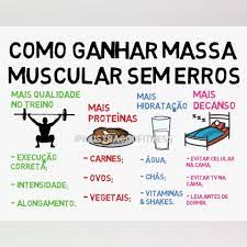 pin em ganhar massa muscular