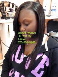 Weave hairstyles for black women, black as well as a base building technique. Full Head Sewed In Weave With Lil Out To Cover Tracks Natural Look By Tanya 323 802 5968 Weave Hairstyles Track Hairstyles Hair Styles