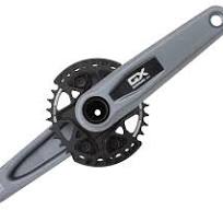 SRAM GX Eagle T-Type Crankset (Black) (12 Speed) (DUB Spindle) (SRAM Direct  Mount) (175mm) (32T) (Boost)