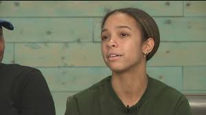 Student who lost her leg in crash wants change at dangerous intersection