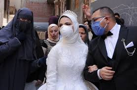 Find the perfect elaine thompson stock photos and editorial news pictures from getty images. Coronavirus Means Low Key Cost Saving Wedding For One Egyptian Couple Middle East Affairs