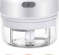 Amazon.com: Electric Mini Garlic Chopper, 100ML Food Chopper ...