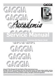 Below you can view and download the pdf manual for free. Gaggia Accademia Diagrams And Manuals Whole Latte Love Support Library