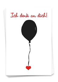 Ich Denk An Dich Postkarte Ulrike Wathling Postkarten Liebe Beziehung Zitate Lustige Beziehungsbilder