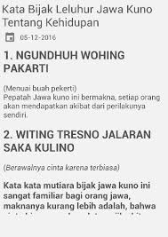 We did not find results for: Kata Bijak Orang Jawa Kuno Cikimm Com