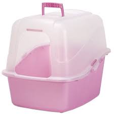 Dosckocil Petmate Cds22126 Designer Translucent Hooded Cat Litter Pan Set Jumbo Assorted Color You Can Get More Details By Clicking On The Spon Cat Litter