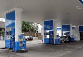 Pump Islands Posto De Gasolina Gasolina