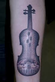 Zigzag The Tattoos Of Jason Corbett Aka Zigzag Violin Tattoo Piano Tattoo Tattoos