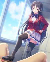 asisuki, youkoso jitsuryoku shijou shugi no kyoushitsu e, horikita suzune,  1boy, 1girl - Anime R34