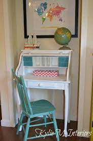 These roll top desk are available in different style choices which could be luxurious, antique, trendy or something completely out of the ordinary. How To Paint A Wood Roll Top Desk Kylie M Interiors