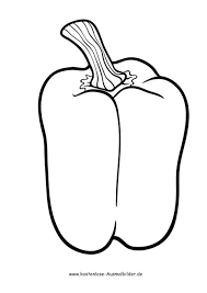 Leben und wohnen obst und gemüse siegel mehr anzeigen. Ausmalbilder Gemuese Ausmalbild Paprika Zum Ausdrucken