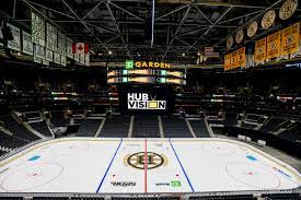 A Very Large Hub Vision Video Board Will Greet Bruins And Celtics Fans At Td Garden The Boston Globe