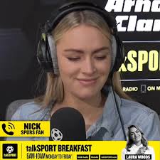 Things got heated between Laura Woods and this Spurs fan!