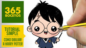 Dibujos Para Colorear De Harry Potter Kawaii