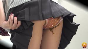 Japanese cute girl diarrhea panty poop accident