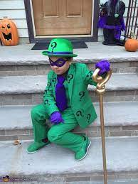 Riddler theriddler riddlercosplay batman batmanforever dc dccomics jimcarrey dccosplay. Riddler Boy S Halloween Costume Diy Costumes Under 25