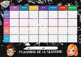 Inscrivez les dates de début et de la fin de votre planning excel (les dates ne doivent pas. De Emplois Du Temp Gratuits A Imprimer Pour L Ecole