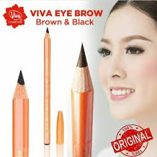 Bc Cod Promo 2 Pcs Pensil Alis Viva Pav Queen Eyebrow Pencil Tersedia Warna Coklat Dan Hitam Lazada Indonesia