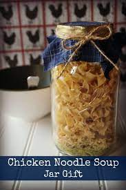 Chicken Noodle Soup In A Jar A Cheap Healthy Meal Recipe Soup In A Jar Mason Jar Meals Mason Jar Soup