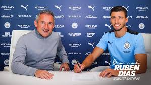 When ruben dias signed for the english side man city in september 2020, he saw strong support from her beautiful girlfriend april ivy. Man City Complete Ruben Dias Signing From Benfica Epl Whistle