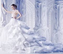 Macau, as well as us and european socialites who are smitten with his breathtaking couture wedding dresses. Michael Cinco Wedding Dresses Spring 2013 Wedding Inspirasi