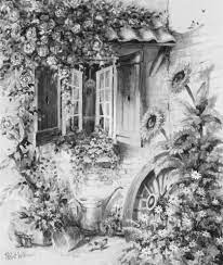 These digital coloring pages for kids and adults are. Coloring For Adults Kleuren Voor Volwassenen Grayscale Coloring Garden Coloring Pages Landscape Coloring Pages