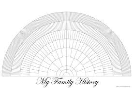 Free Printable Family Tree Fan Chart Printable Blank Family