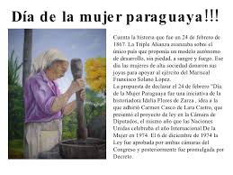 Buen día, un orgullo representar a la mujer dato tan digno que se me delega en este momento para la mujer. 24 De Febrero