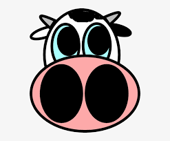 Another free animals for beginners step by step drawing video tutorial. Clare Cow Clip Art Cow Face Drawing Easy Png Image Transparent Png Free Download On Seekpng
