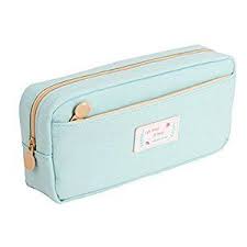 Yimoji Canvas Pen Bag Pencil Case Large Capacity Students Pencil Stationery Pouch Bags 1 Amazon Co Back To School Supplies School Pouch School Pencil Case