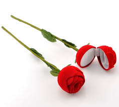 Buy fake flower heads in bulk wholesale for crafts silk sunflower daisy handmake artificial flower head wedding decoration diy wreath gift box scrapbooking craft home decor 80pcs 5.5cm (colorful): Rings Box Rose Head With Long Stem Long Stemmed Flower Jewelry Box Ring Box Packaging For Wedding Rings Valentine S Day Engagement Ring 2 Pc Buy Online In Grenada At Grenada Desertcart Com