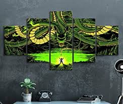 Our material is composed of professional canvas cloth and can be bought with or without a frame. Amazon Com Dragon Ball Z Posters Prints Wall Art Home Kitchen