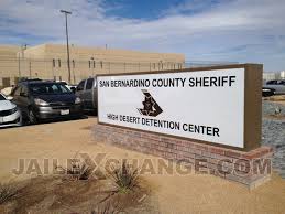 San Bernardino County Jail High Desert Detention Center Visitation Mail Phone Adelanto Ca