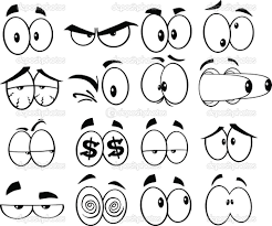 Depositphotos 31056747 Black And White Cartoon Funny Eyes Jpg 1024 854 Cartoon Eyes Drawing Black And White Cartoon Graffiti Lettering